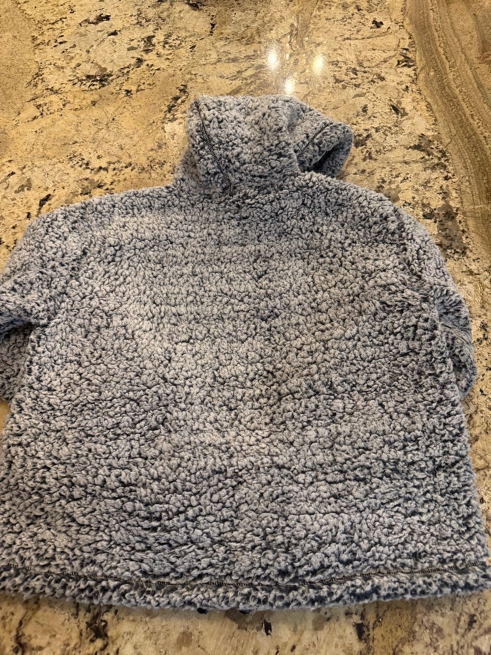 Rip Curl Plush Sherpa Hooded Jacket - Gray - Picture 5 of 5